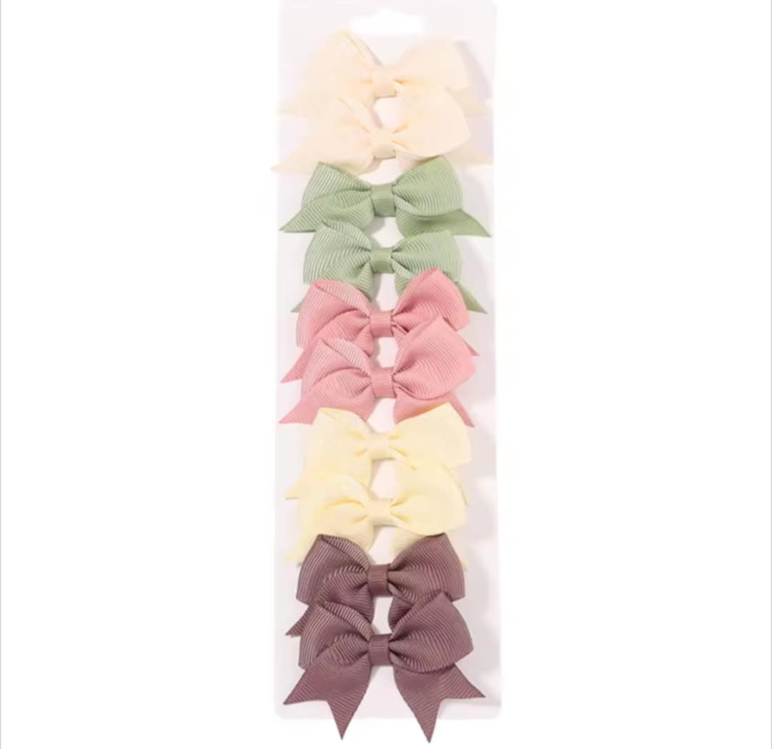 Lot de boucles pour cheveux