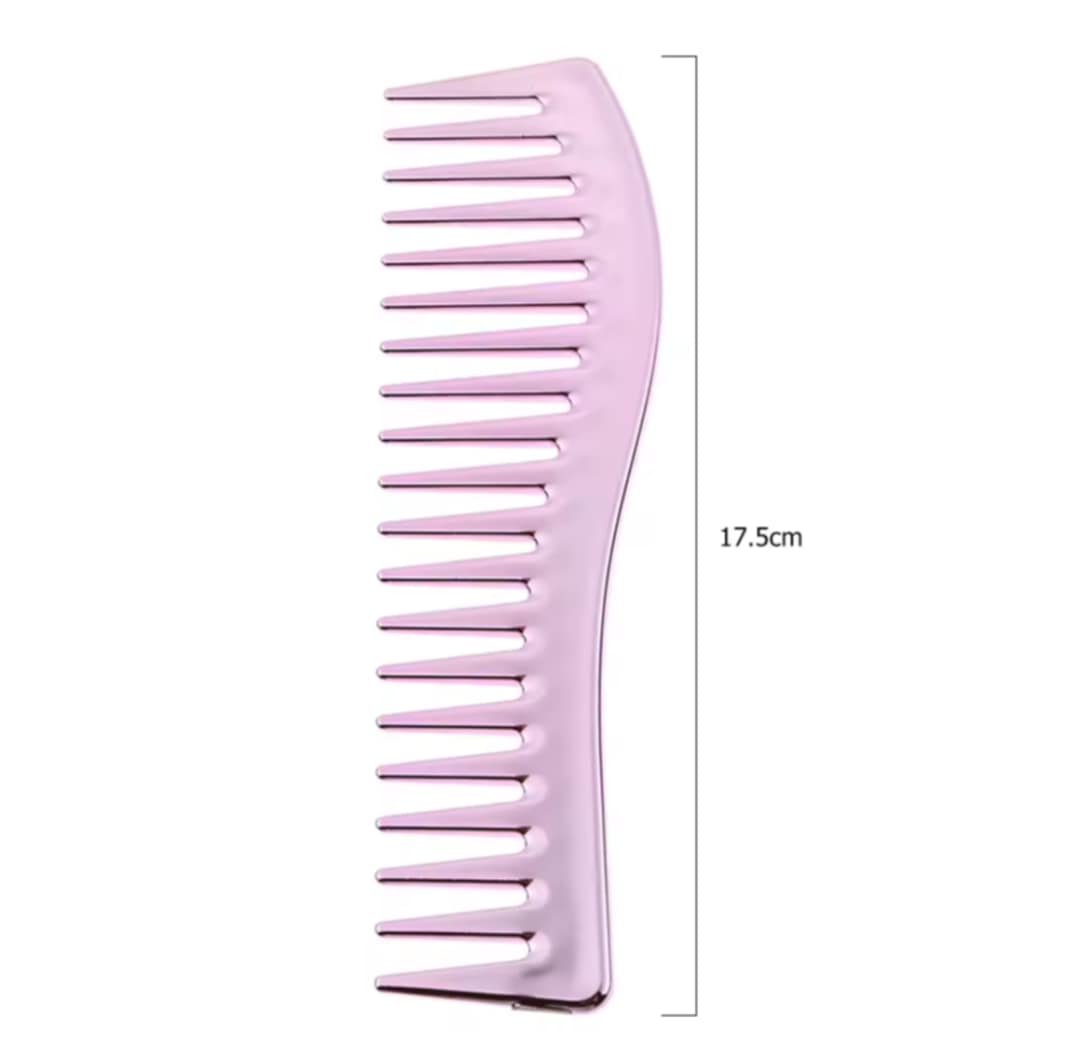 Peigne à cheveux surdimensionné galvanisé