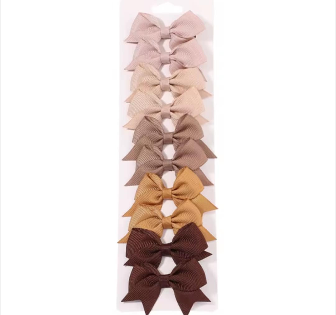 Lot de boucles pour cheveux