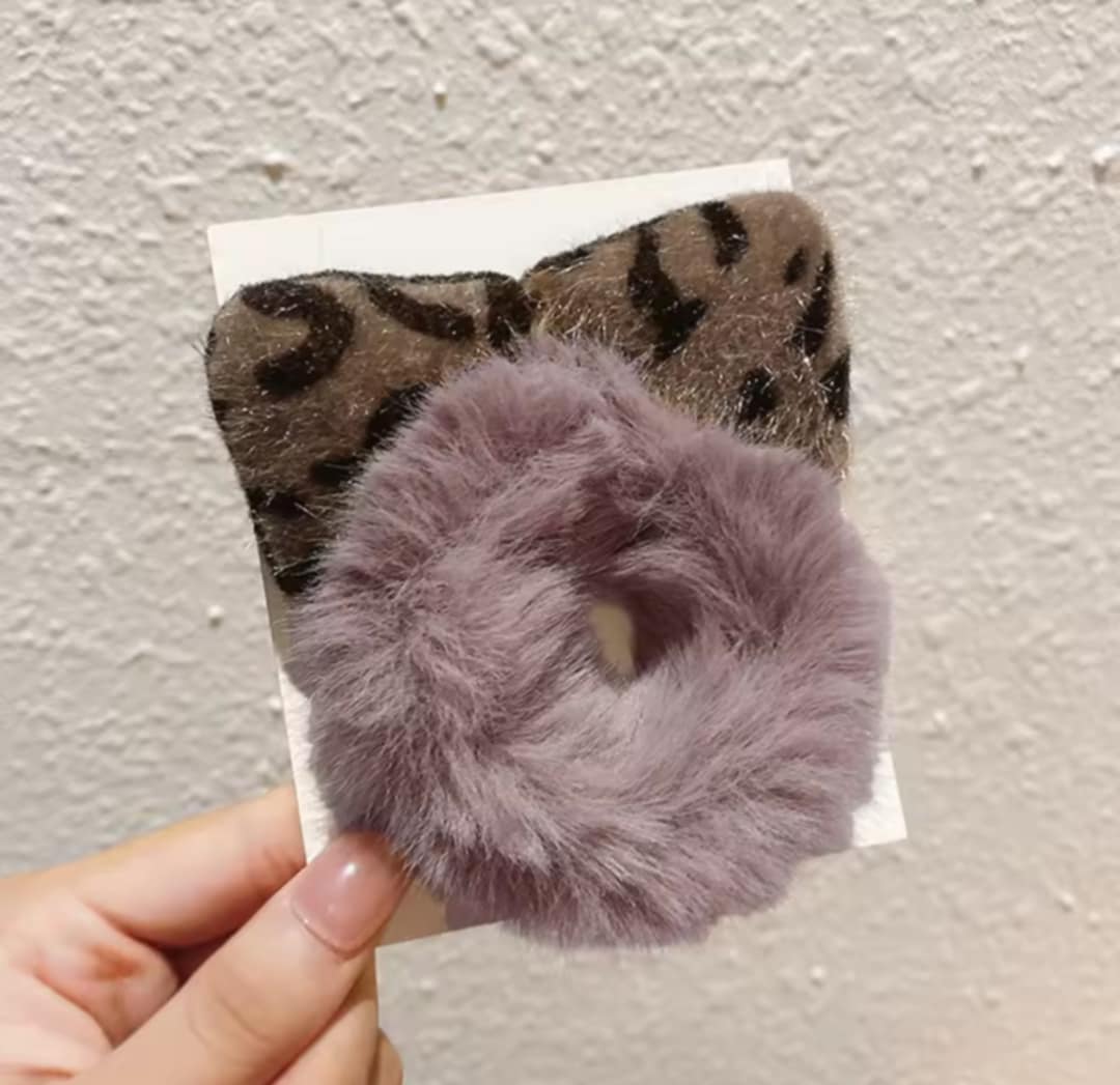 Lot de petits chouchous en peluche