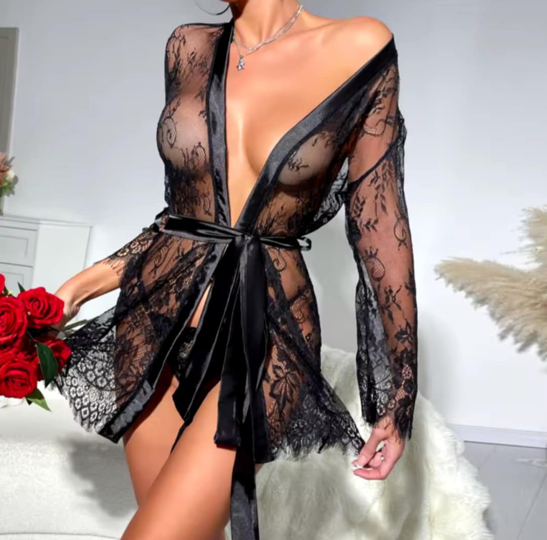 Rode de chambre sexy lingerie