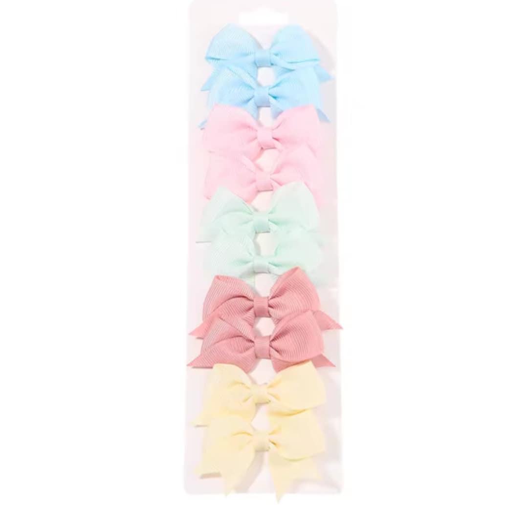 Lot de boucles pour cheveux