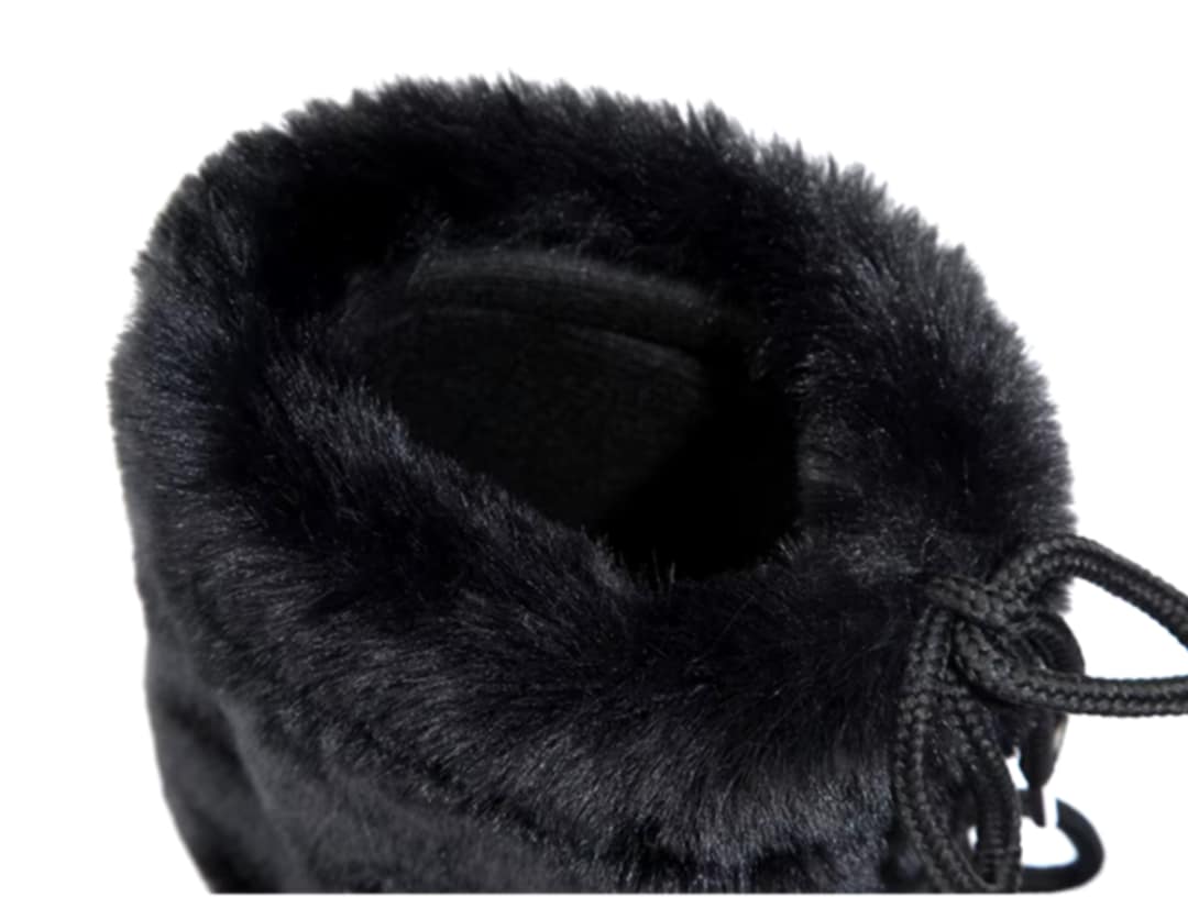 Bottes en fourrure de lapin véritable
