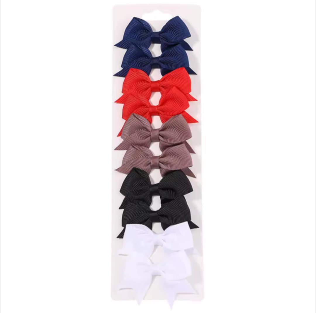Lot de boucles pour cheveux