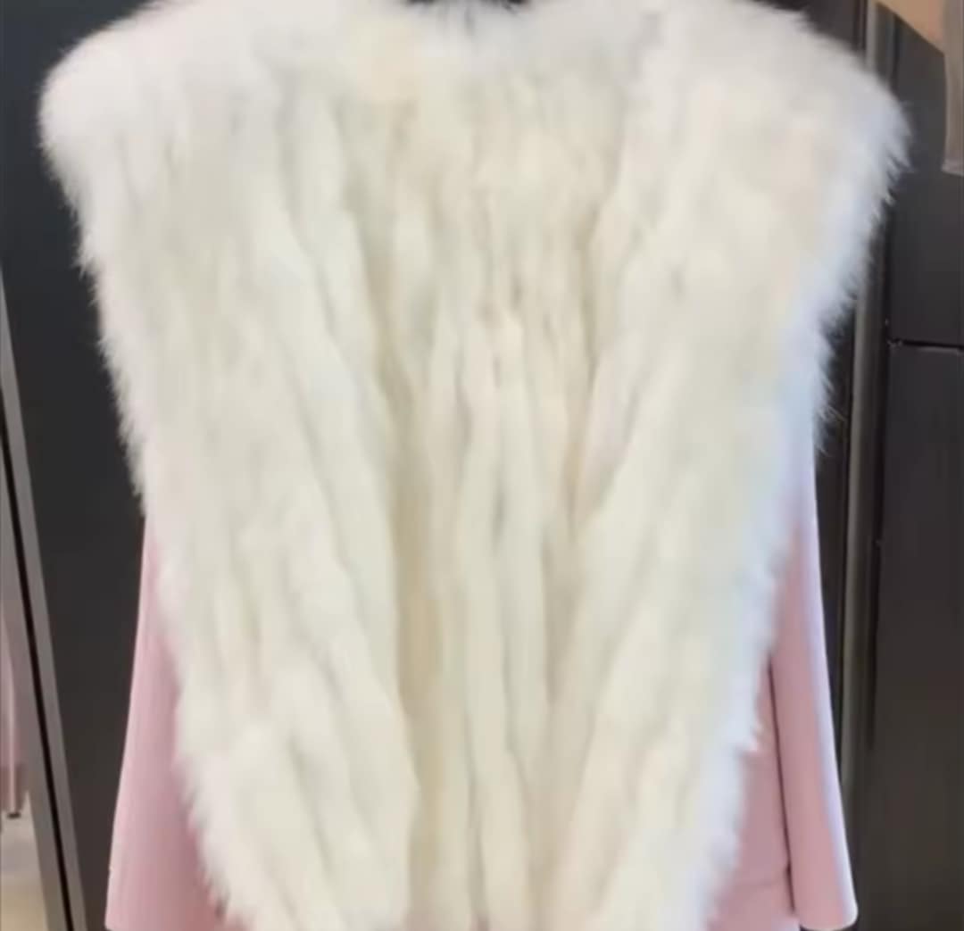 Manteau de laine chic avec ceinture pour femme