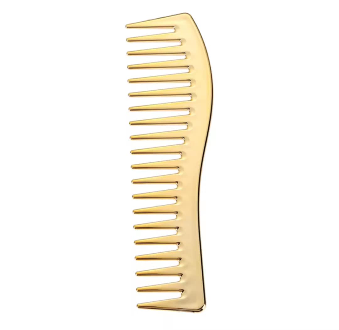 Peigne à cheveux surdimensionné galvanisé