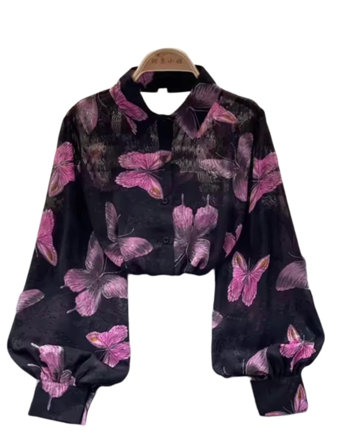 Chemise du printemps en mousseline fleurie