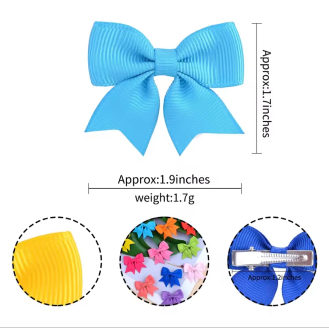 Lot de boucles pour cheveux