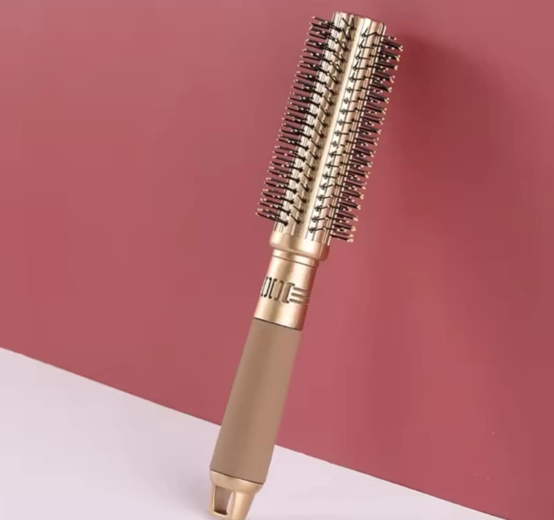 Ensemble de 3 brosses à cheveux or