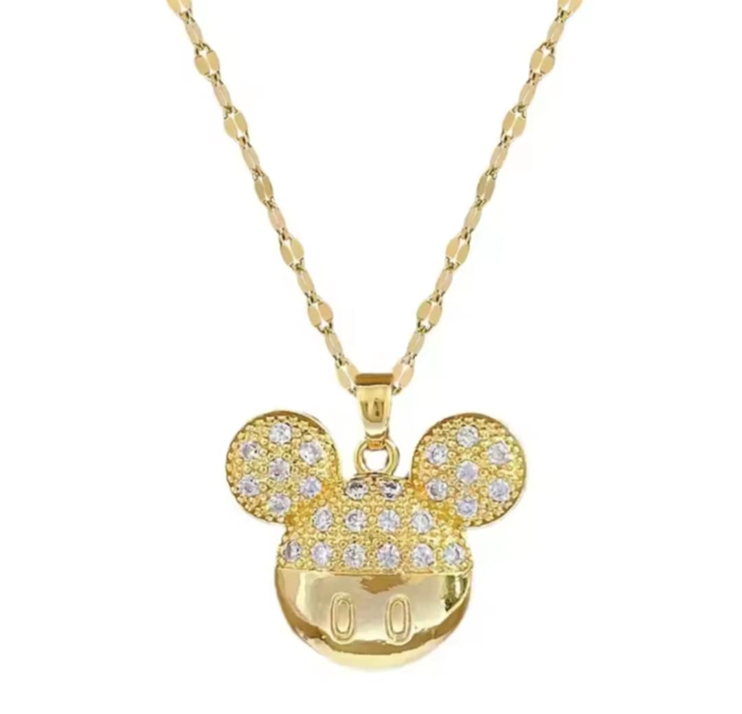 Collier Disney Minnie & Mickey