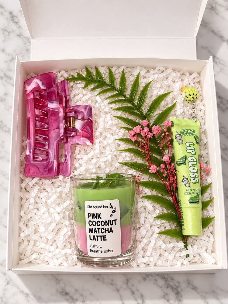 Coffret cadeau Beauty box mini & matcha