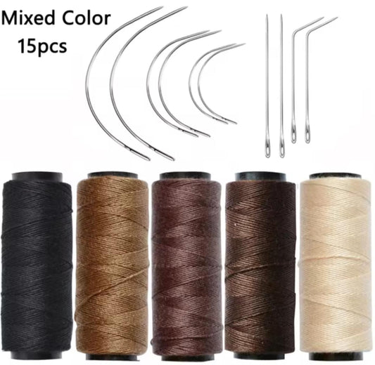 Ensemble de fils de tissage de cheveux