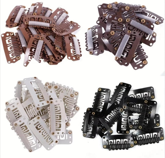 Clips pour extensions à clips