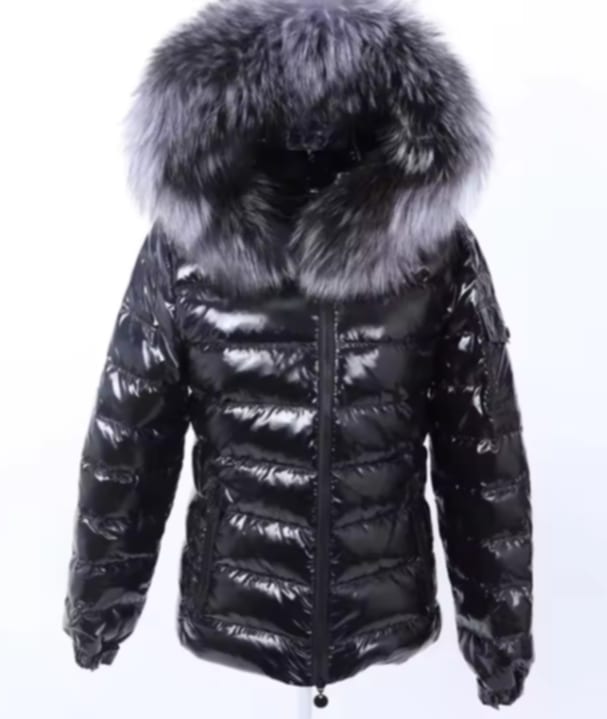 Manteau matelassé en duvet naturelle pour femme