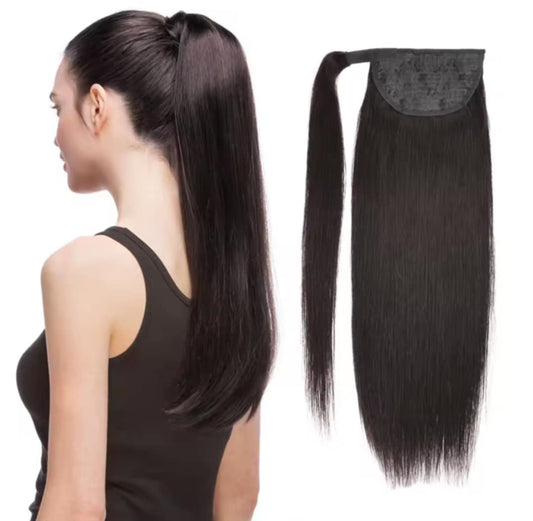 Pony tail cheveux Remy naturel