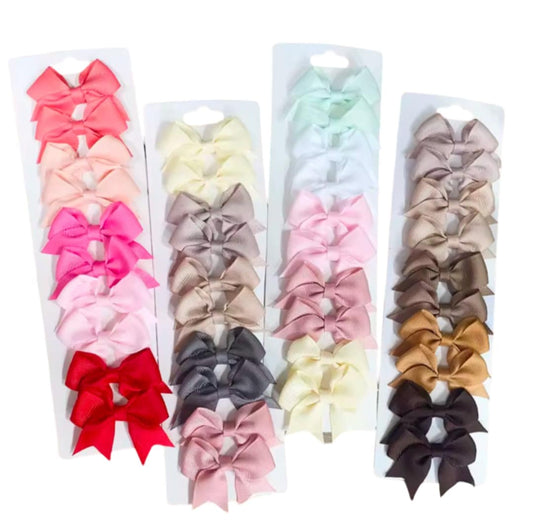 Lot de boucles pour cheveux