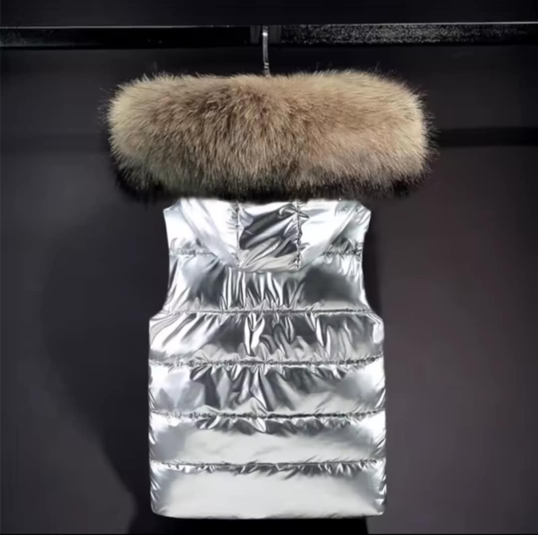 Manteau veste sans manche pour femme