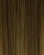 Extensions capillaires naturelles européennes Brun foncé ombré brun foncé & châtain #02/02/08– 12 à 30 pouces