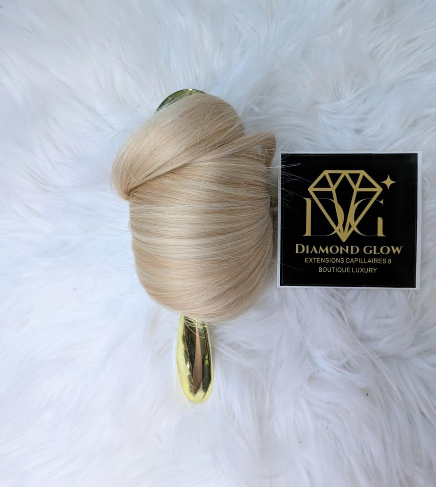 Extensions capillaires européennes à trames Genius weft 100g