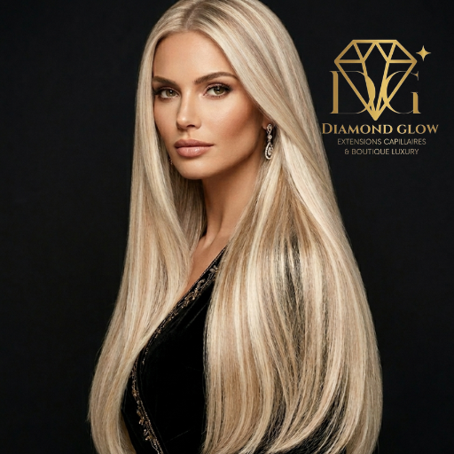 Extensions capillaires naturelles européennes Blond foncé doré & blond claire #18/1001 – 12 à 30 pouces