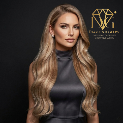 Extensions capillaires naturelles européennes Blond très foncé & blond perlé #08/22 – 12 à 30 pouces