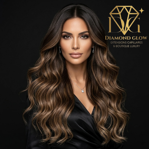 Extensions capillaires naturelles européennes Brun très foncé ombré brun foncé & brun pâle #1B/02/06 – 12 à 30 pouces